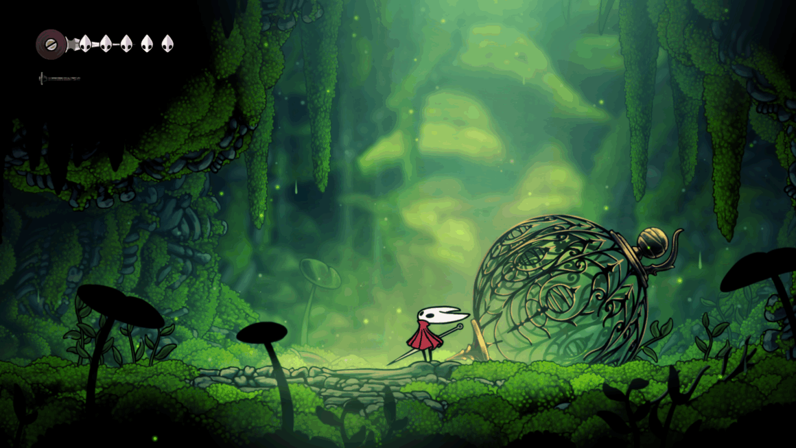 hollow knight silksong grotto screenshot