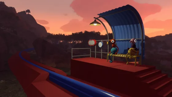 big walk screenshot showing two players