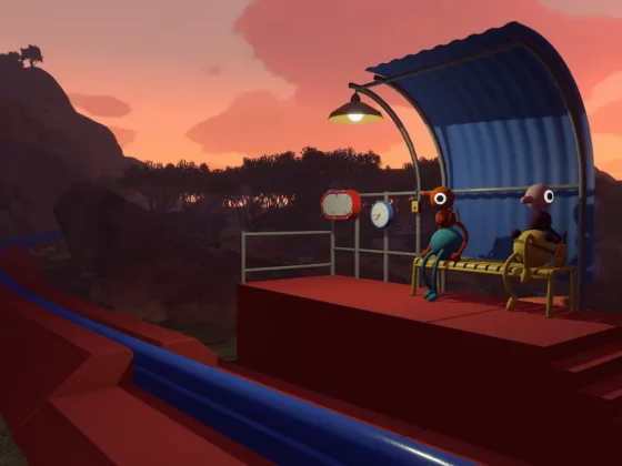 big walk screenshot showing two players